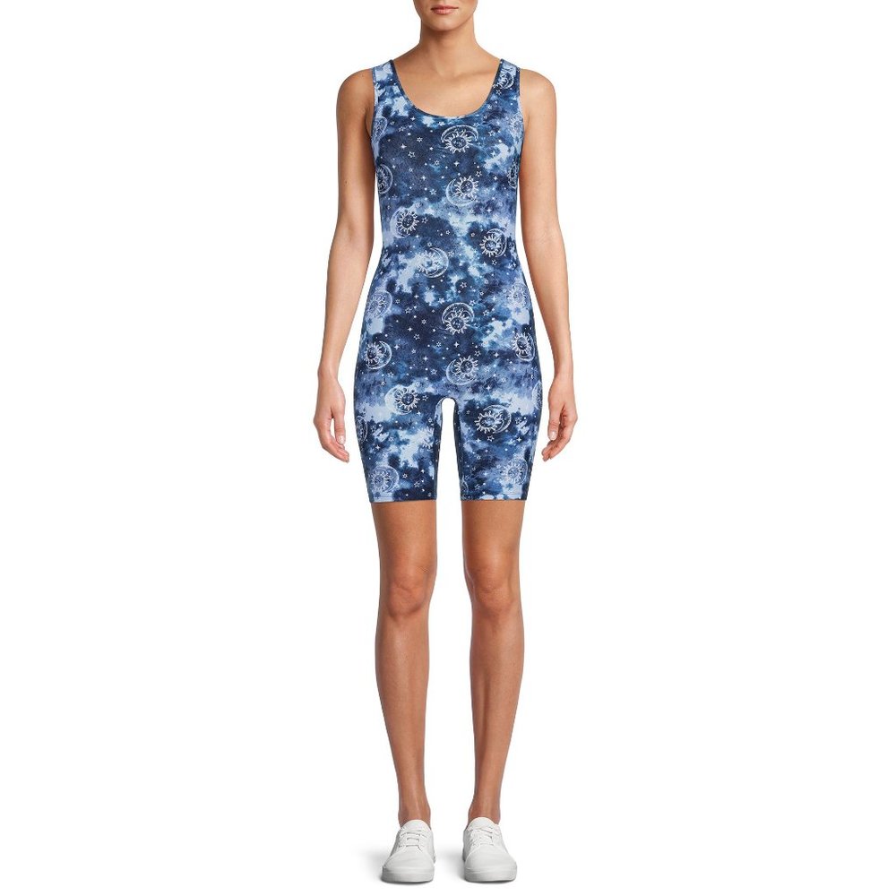 No Boundaries Juniors' Bike Shorts Unitard - Picture 4 of 8